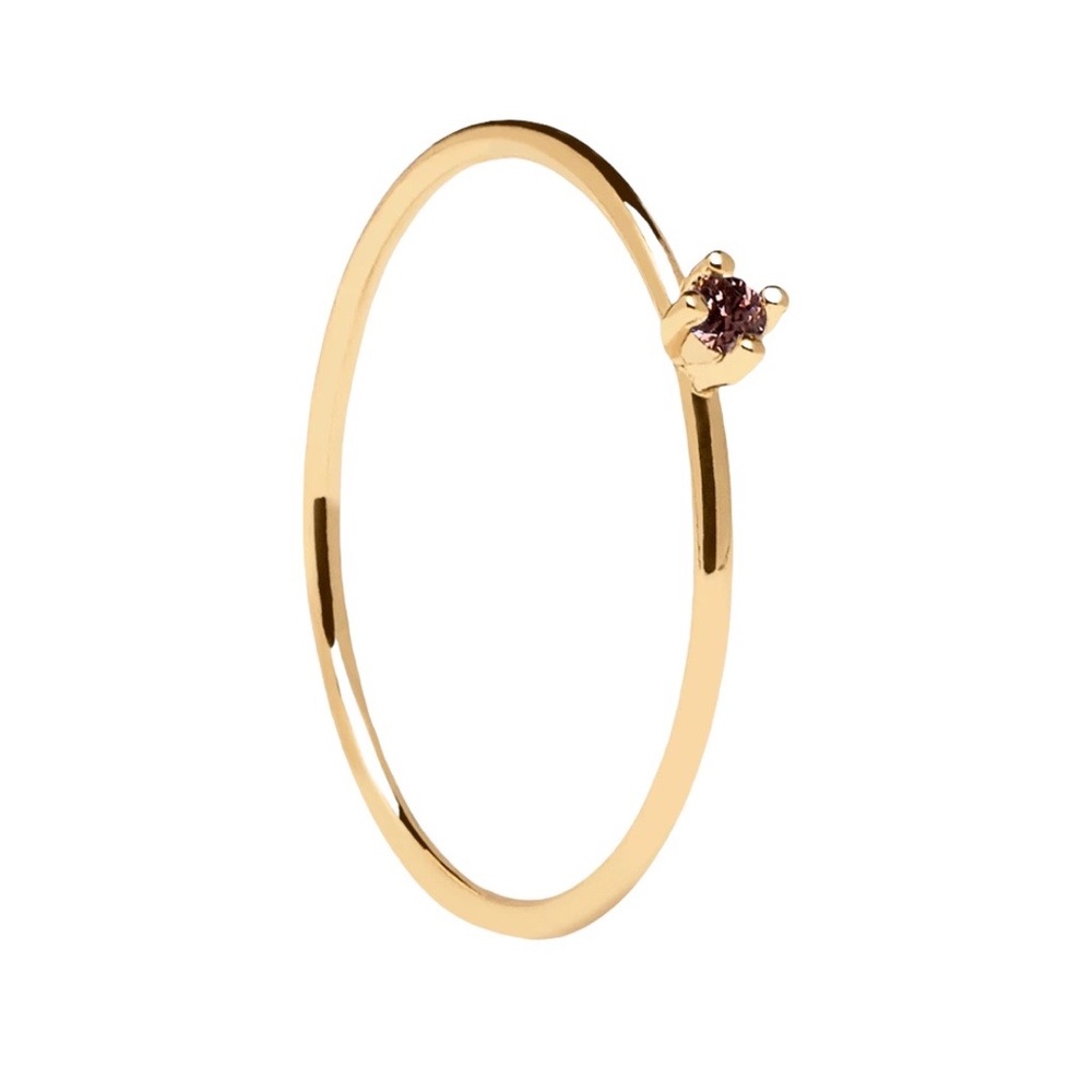 PDPAOLA LAVENDER SOLITARY RING - BRAND NEW WITH TAGS